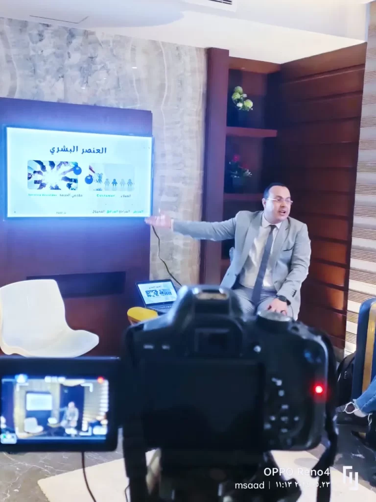 تدريب فريق عمل د حسام تحسين